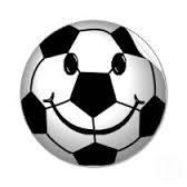 smiling soccer ball